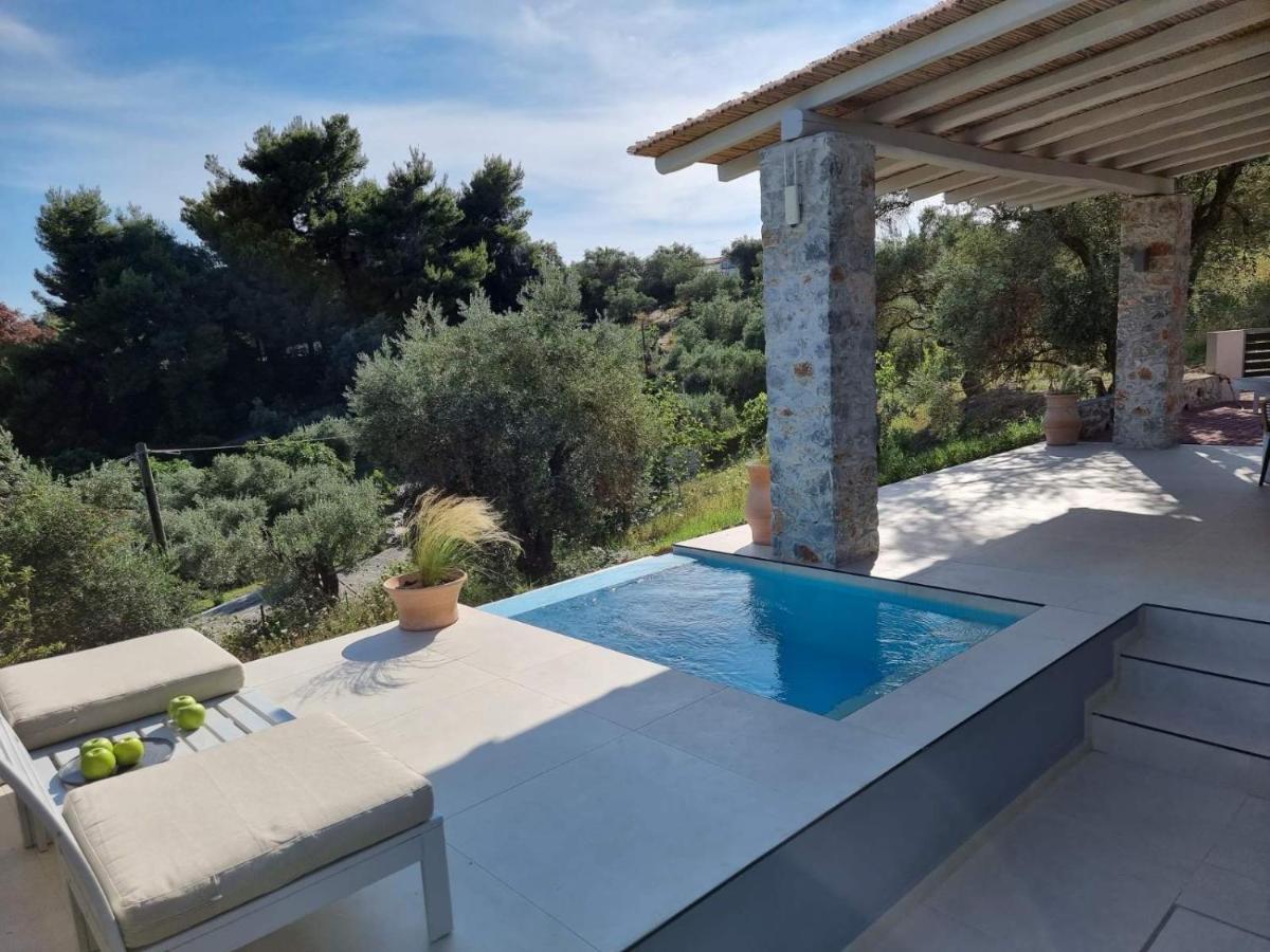 Stone Build Suite With Private Pool Κολιός Εξωτερικό φωτογραφία